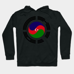 Korean Azerbaijani Multinational Patriot Flag Series Hoodie